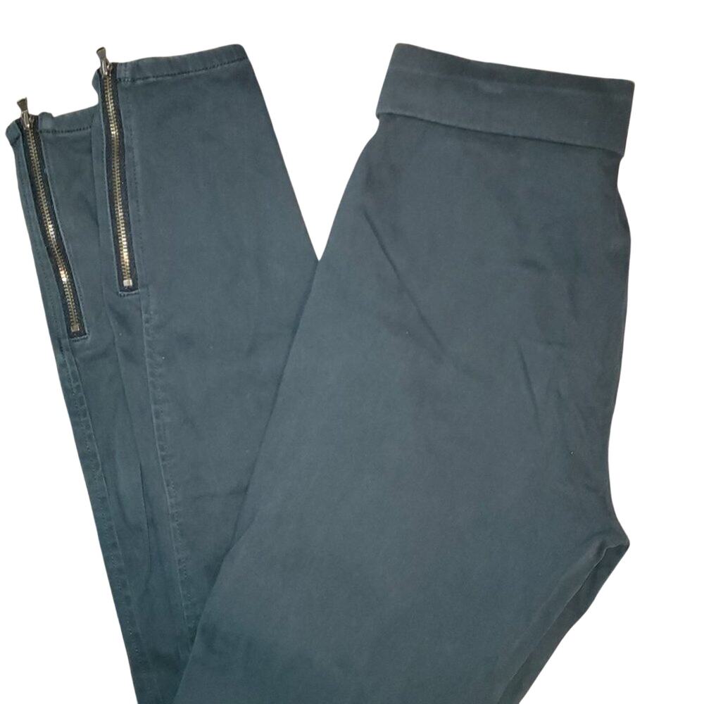Lou & Grey Navy Skinny Pants || Small